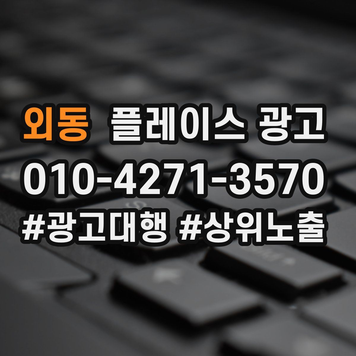 외동 플레이스 광고