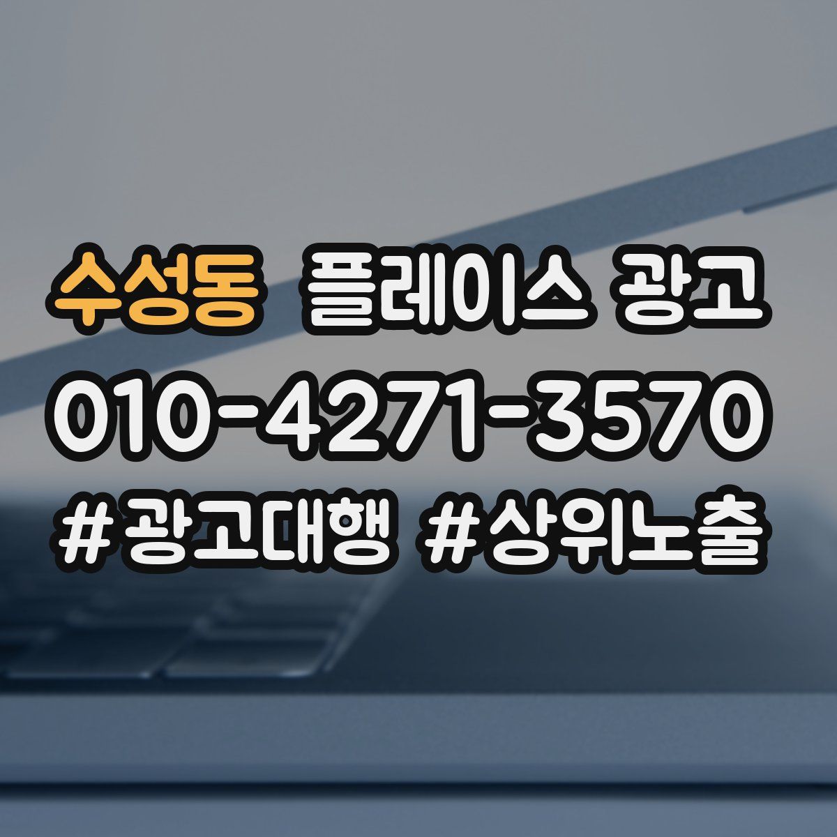 수성동 플레이스 광고