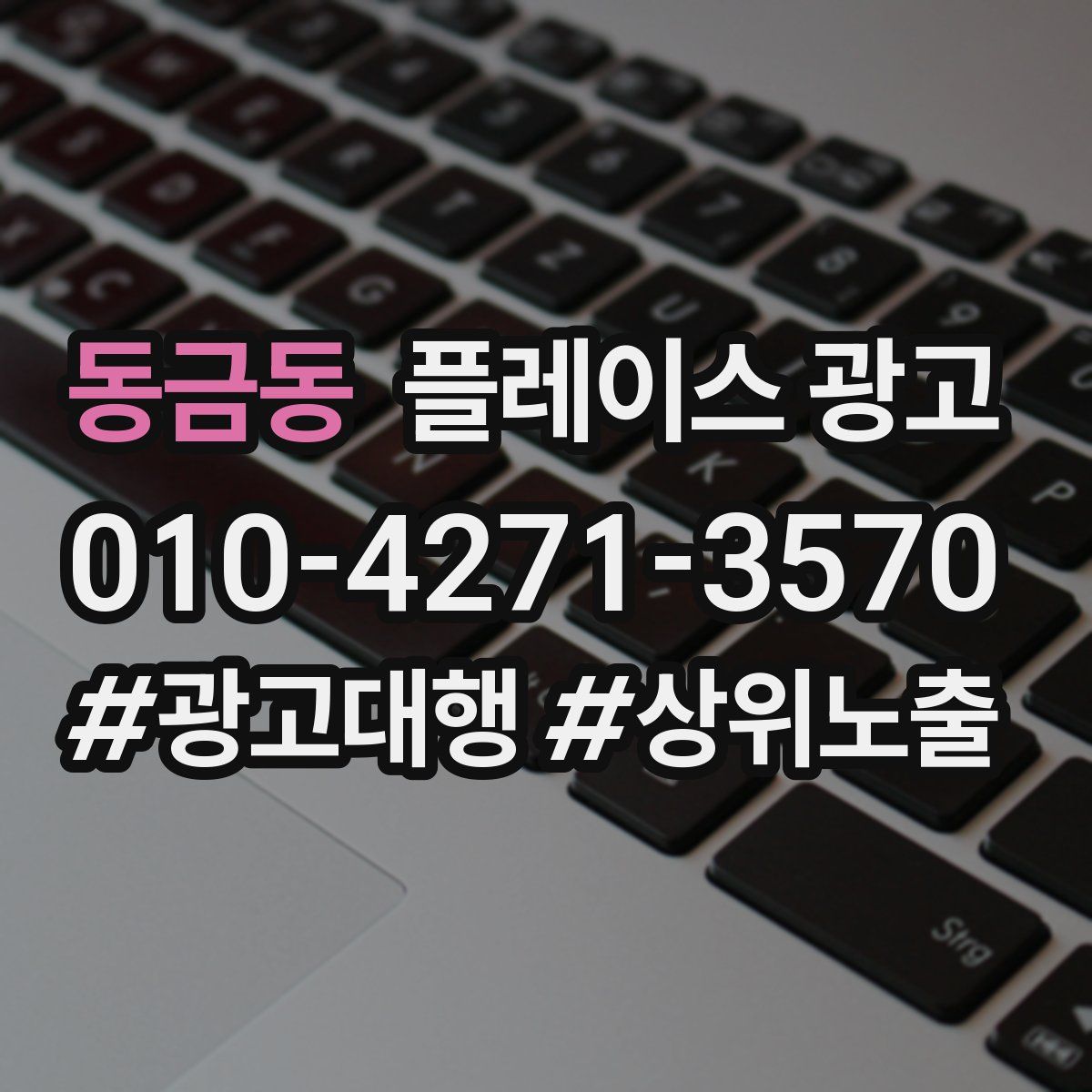 동금동 플레이스 광고