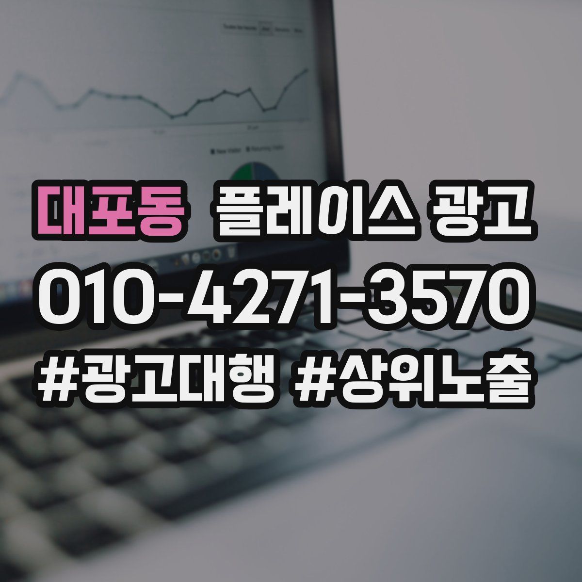 대포동 플레이스 광고
