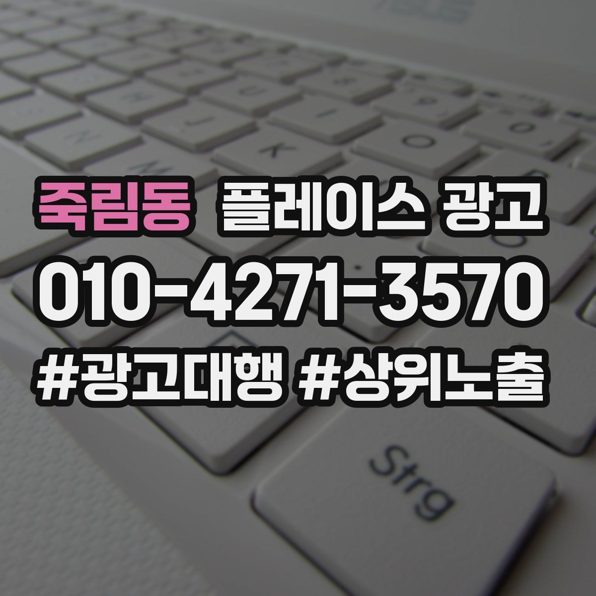 죽림동 플레이스 광고