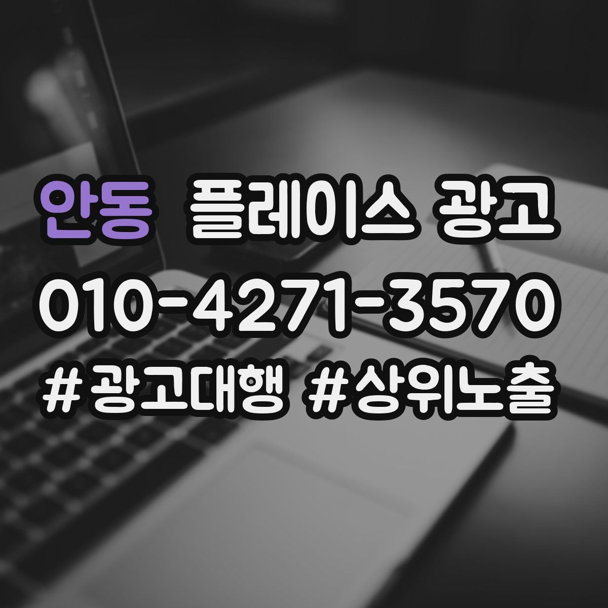 안동 플레이스 광고