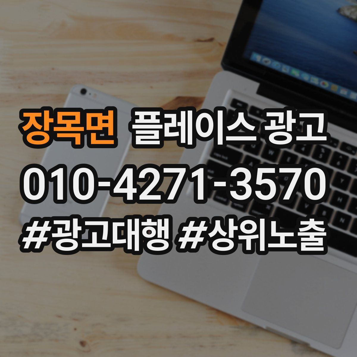 장목면 플레이스 광고