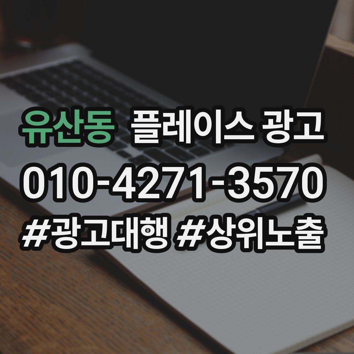 유산동 플레이스 광고