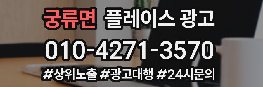 궁류면 플레이스 광고