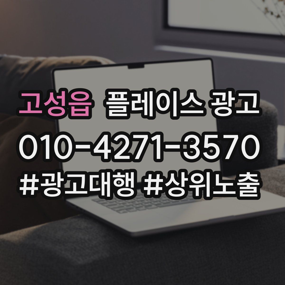 고성읍 플레이스 광고