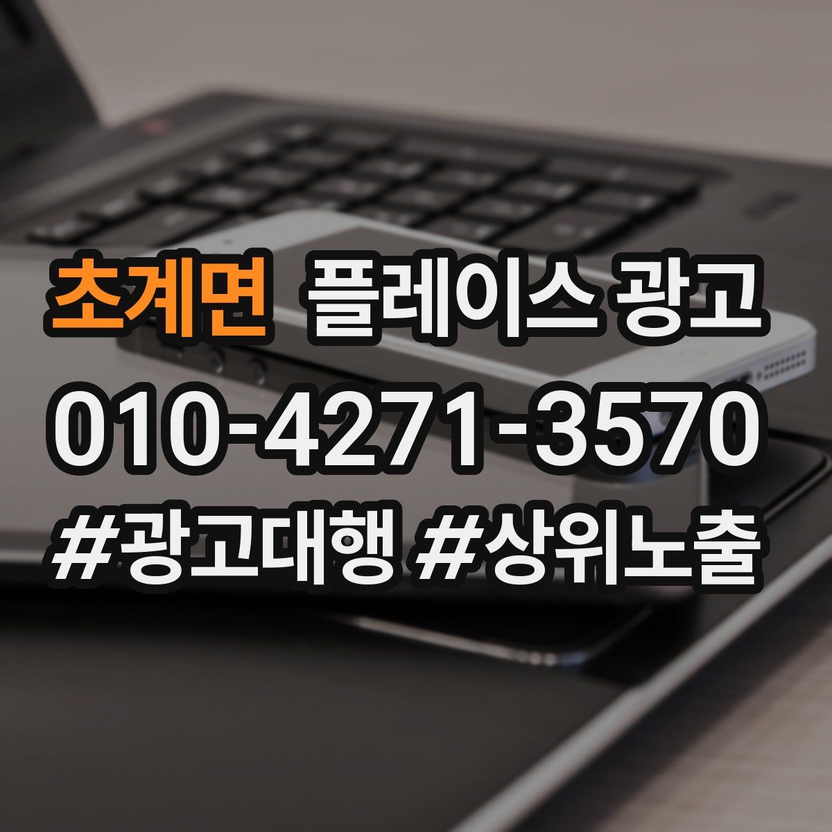 초계면 플레이스 광고