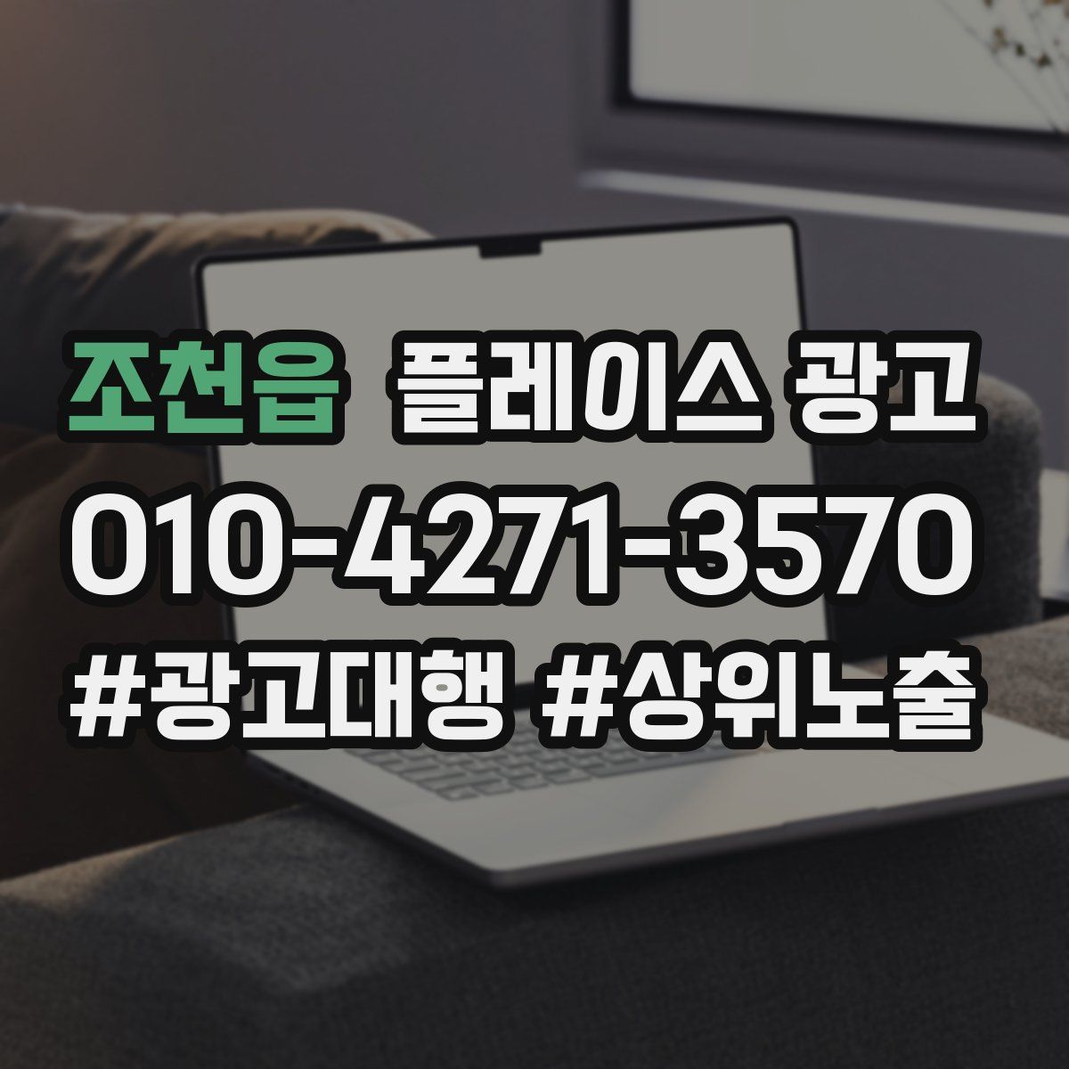 조천읍 플레이스 광고