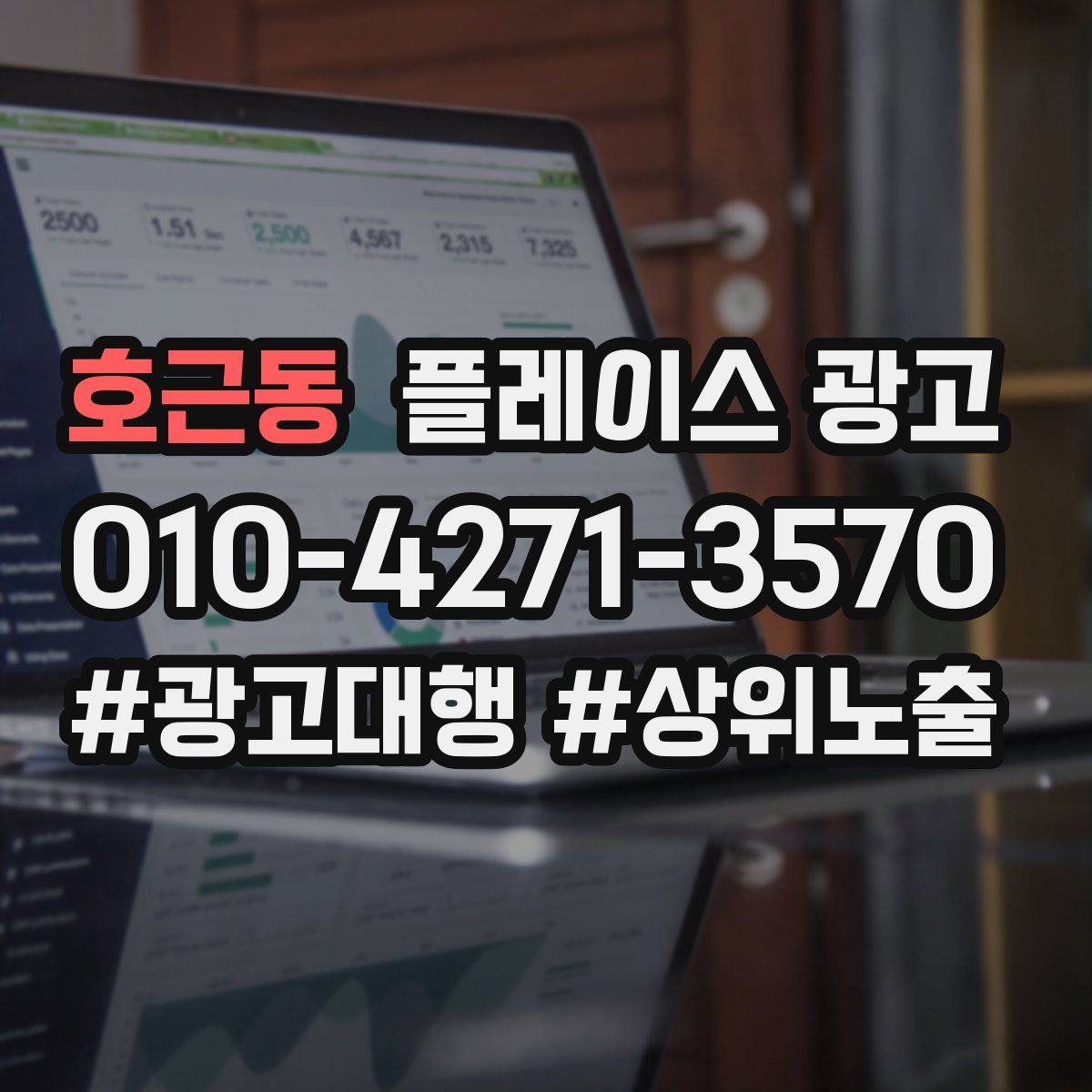 호근동 플레이스 광고