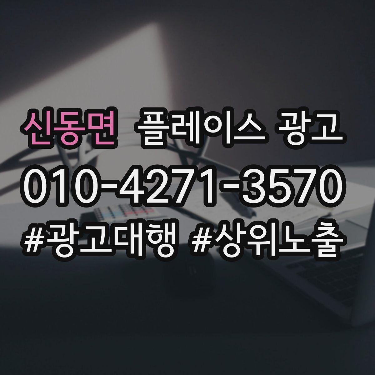신동면 플레이스 광고