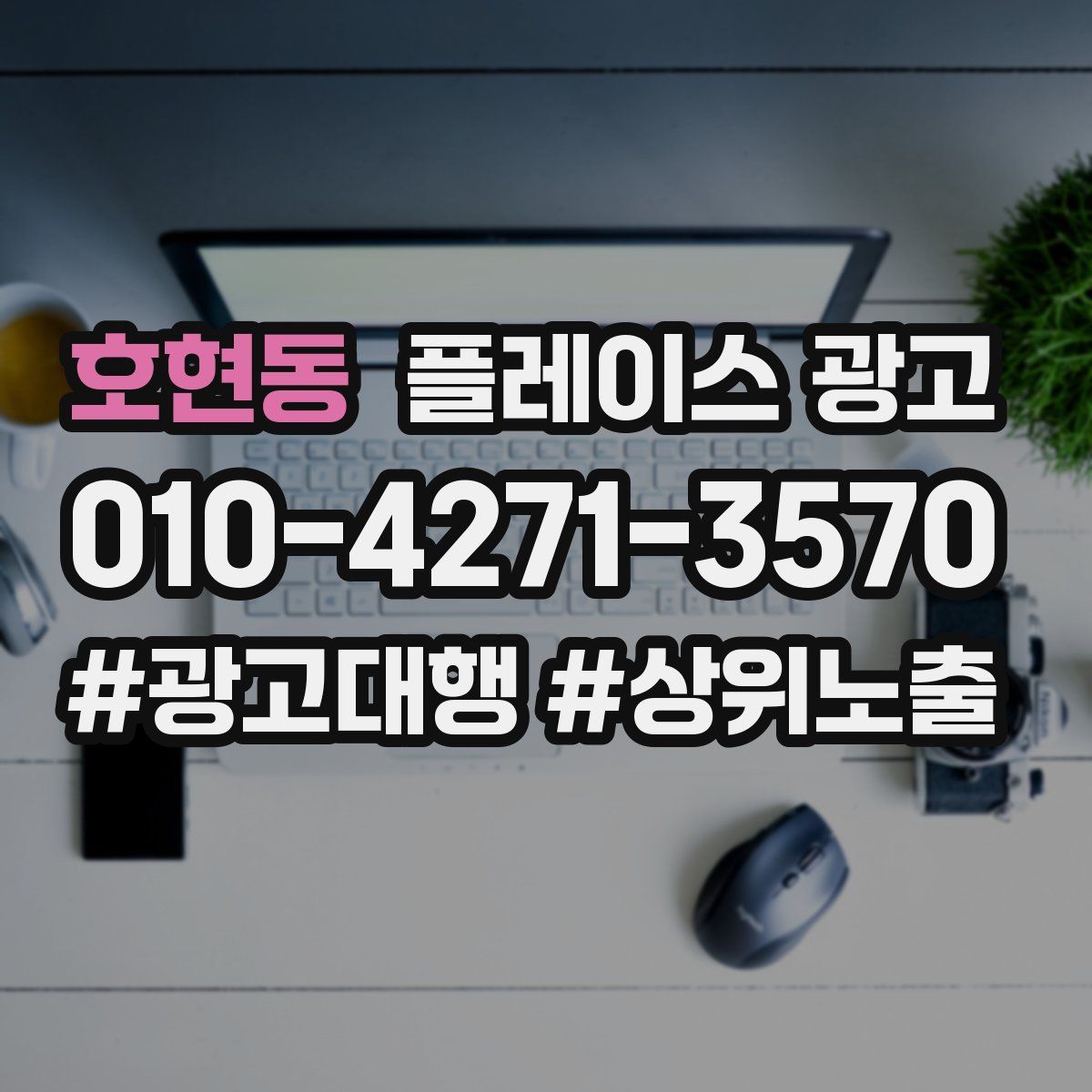 호현동 플레이스 광고