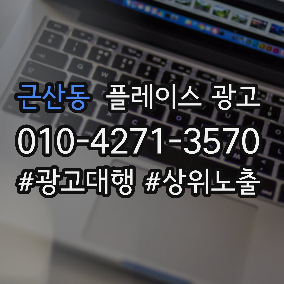 근산동 플레이스 광고