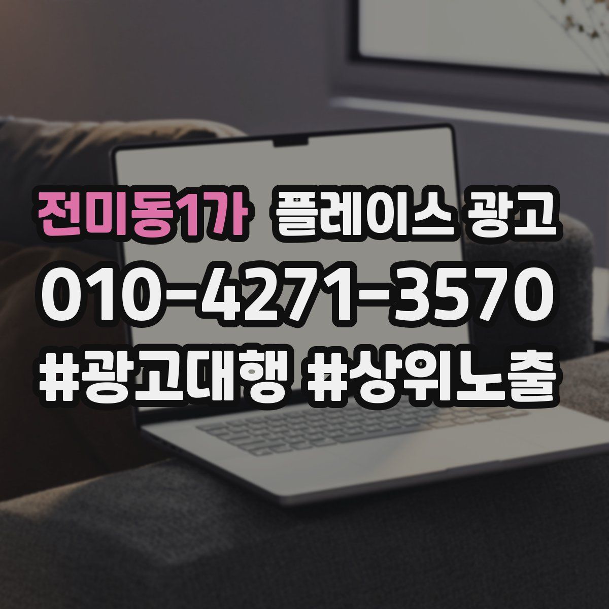 전미동1가 플레이스 광고