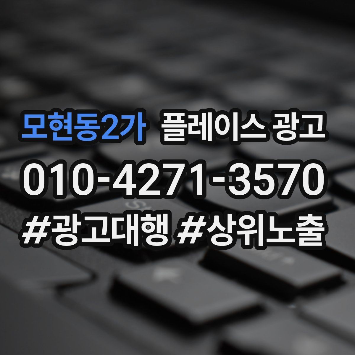 모현동2가 플레이스 광고 일 예산을 조절하는 현실 기준