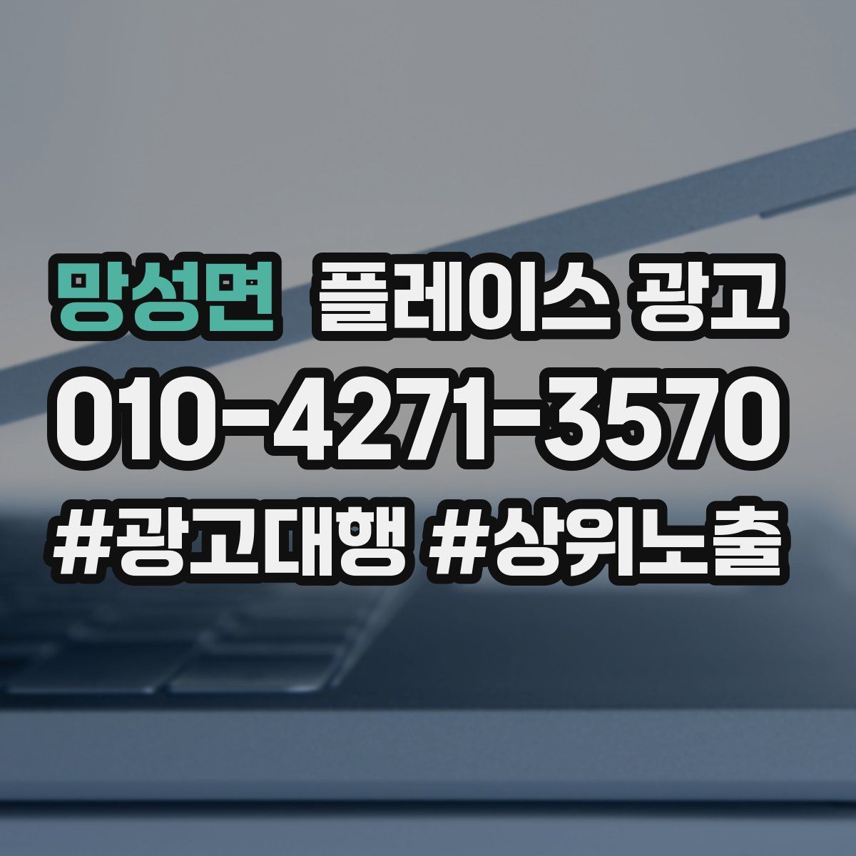 망성면 플레이스 광고