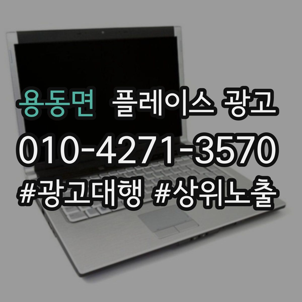 용동면 플레이스 광고