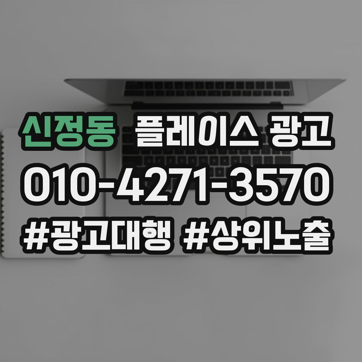신정동 플레이스 광고
