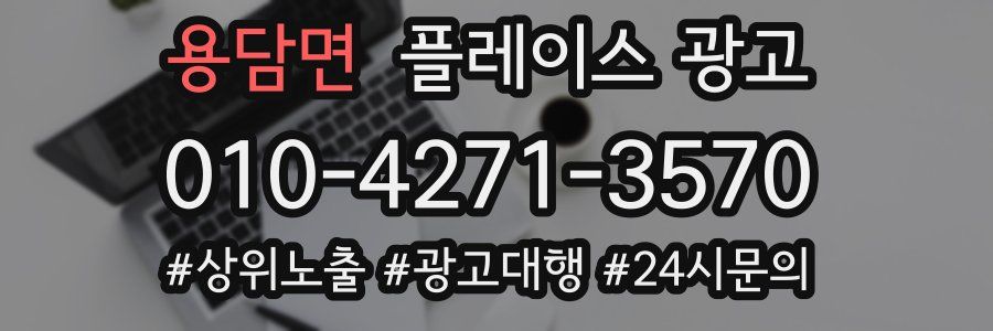 용담면 플레이스 광고