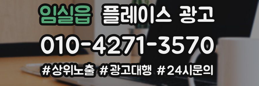임실읍 플레이스 광고