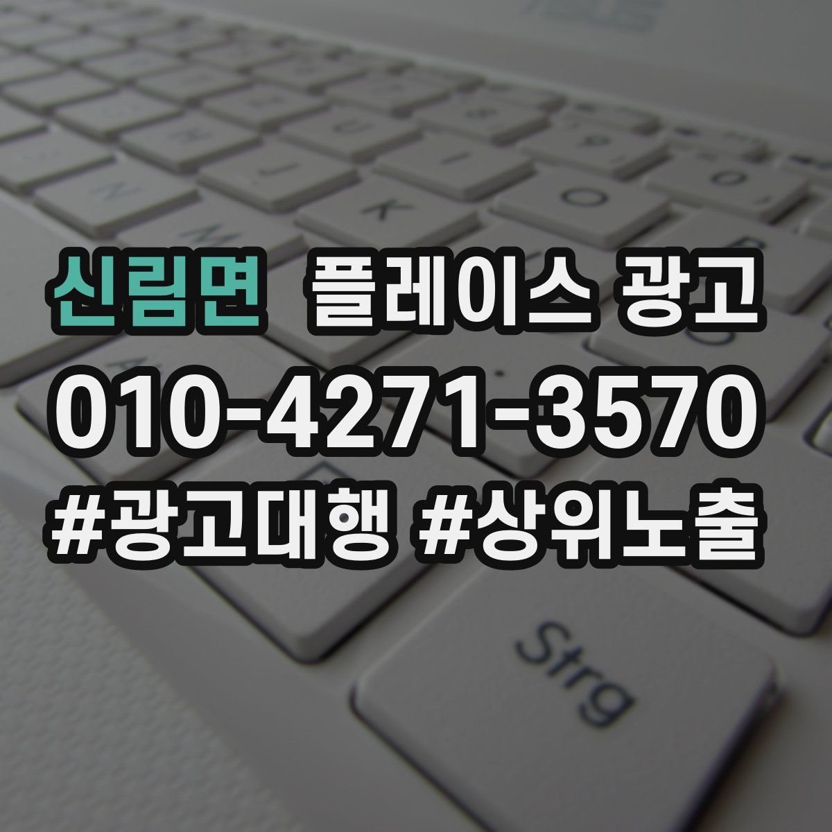 신림면 플레이스 광고