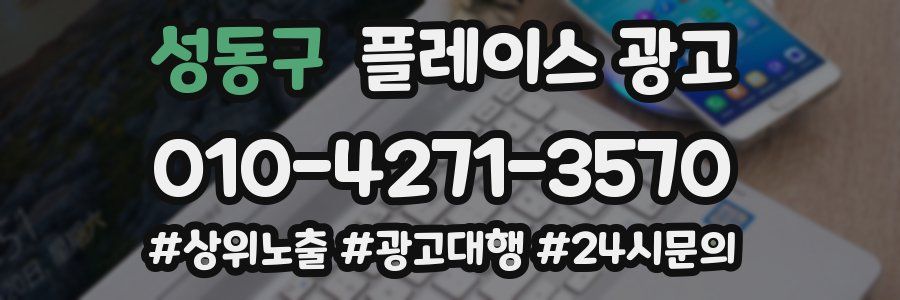 성동구 플레이스 광고