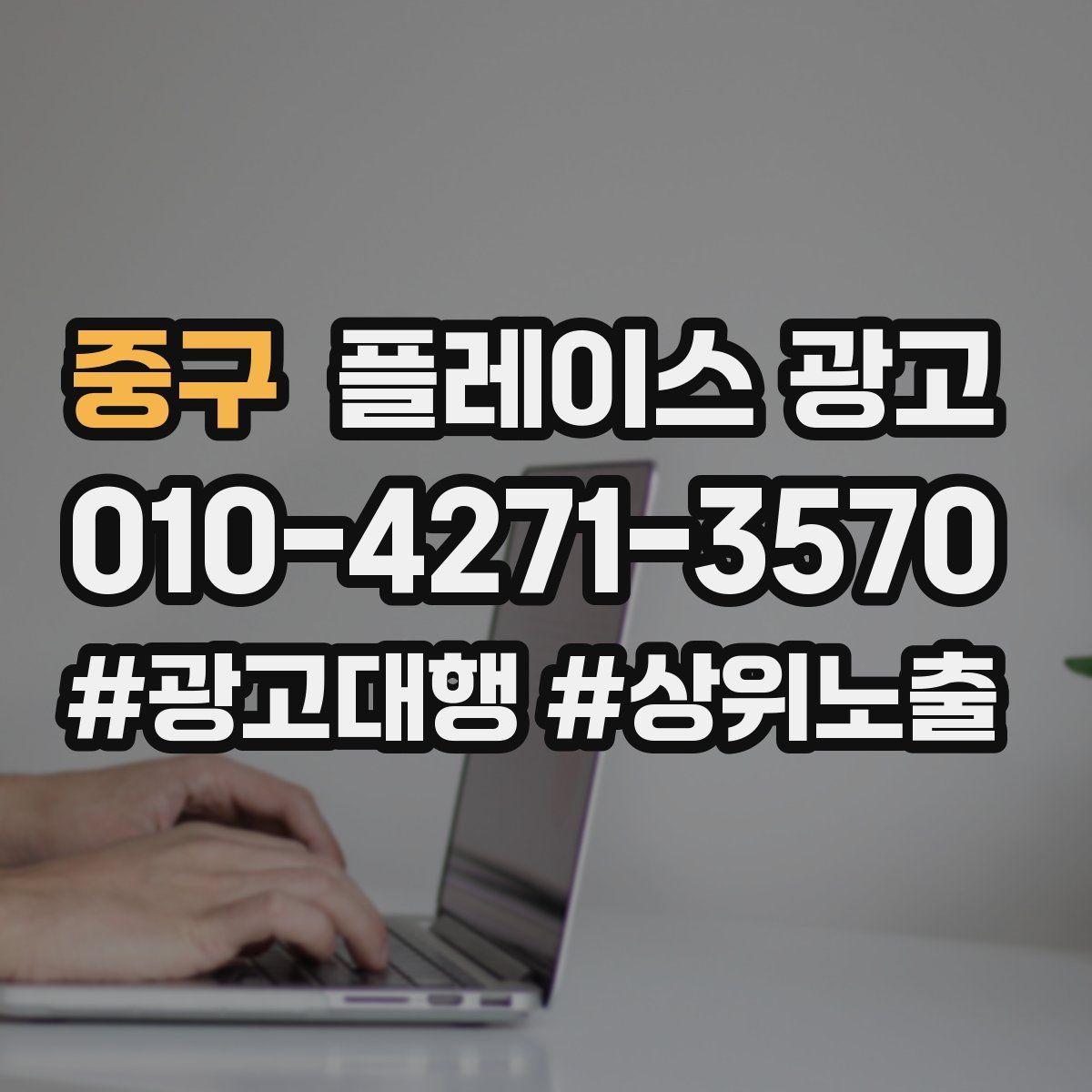 중구 플레이스 광고