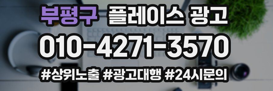 부평구 플레이스 광고