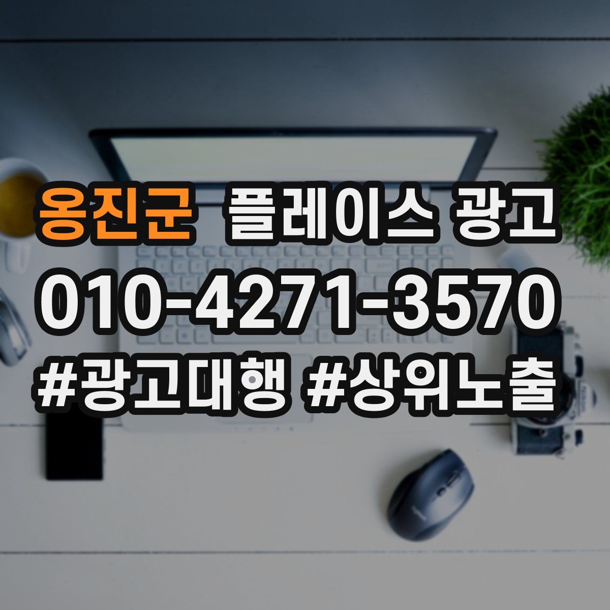 옹진군 플레이스 광고