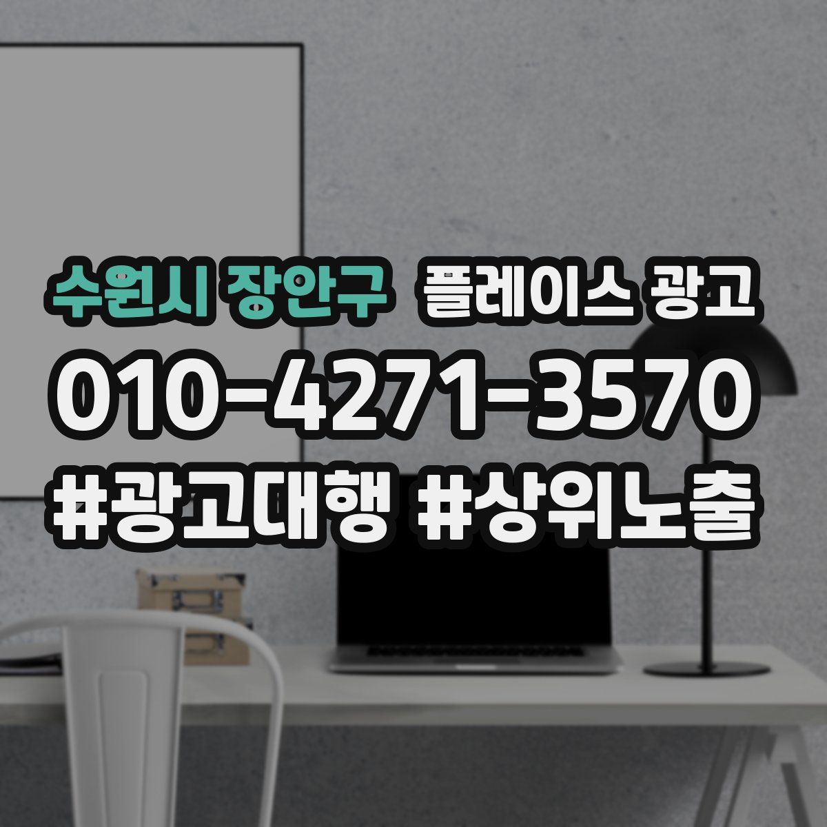 수원시 장안구 플레이스 광고