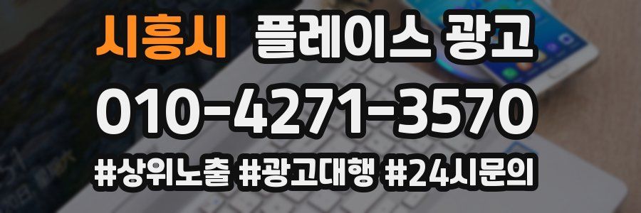 시흥시 플레이스 광고