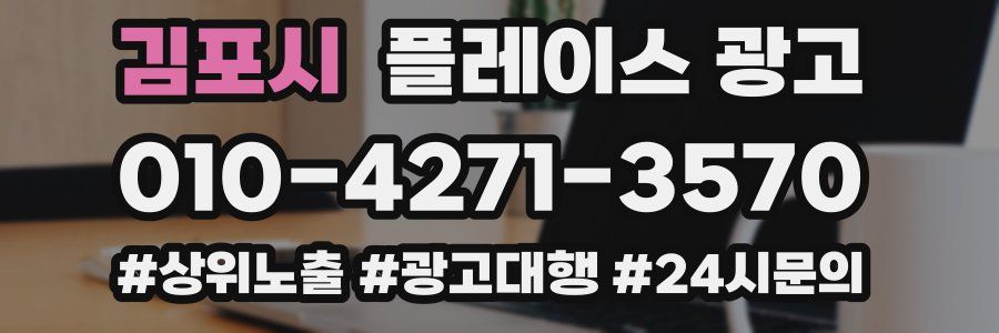 김포시 플레이스 광고