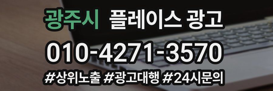 광주시 플레이스 광고