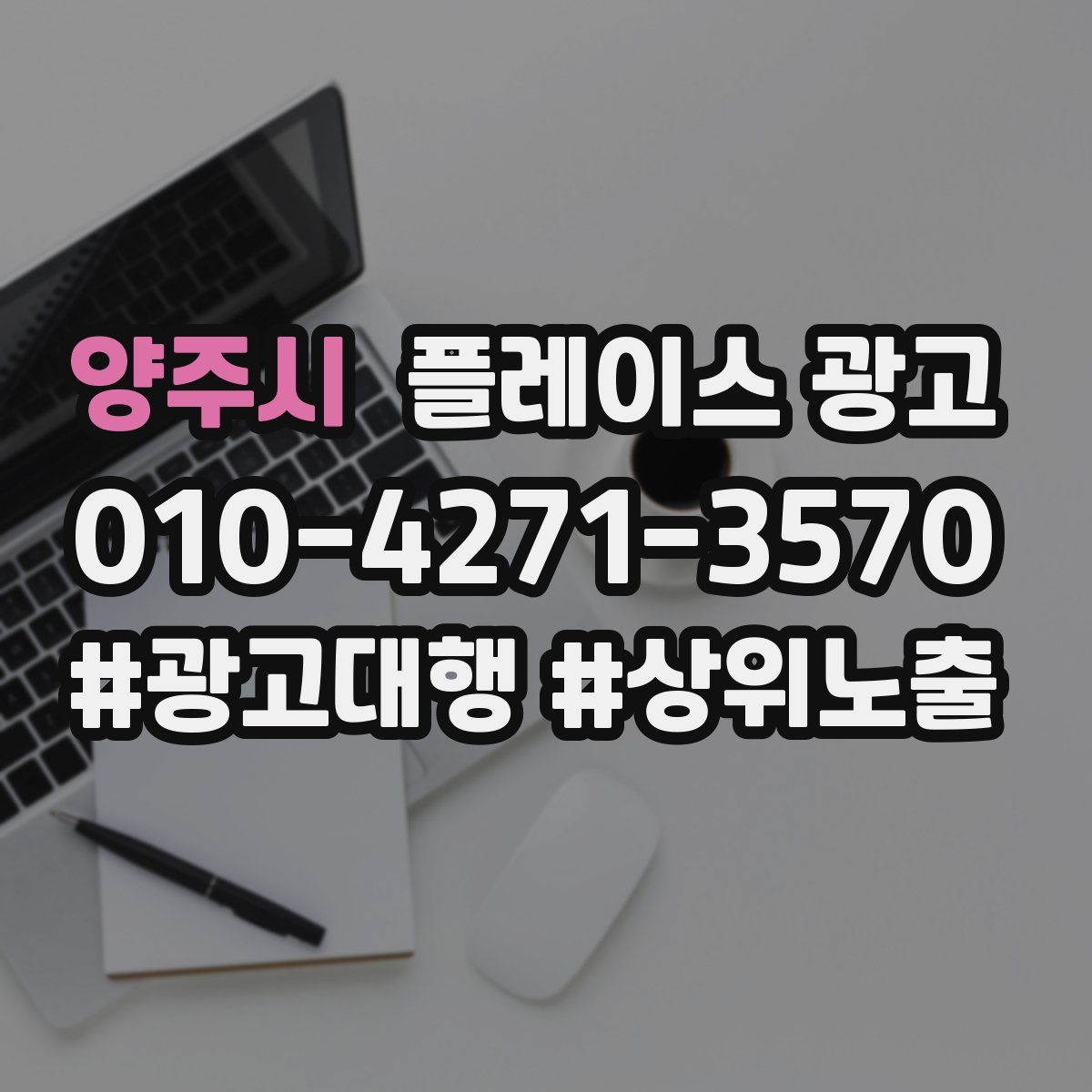 양주시 플레이스 광고