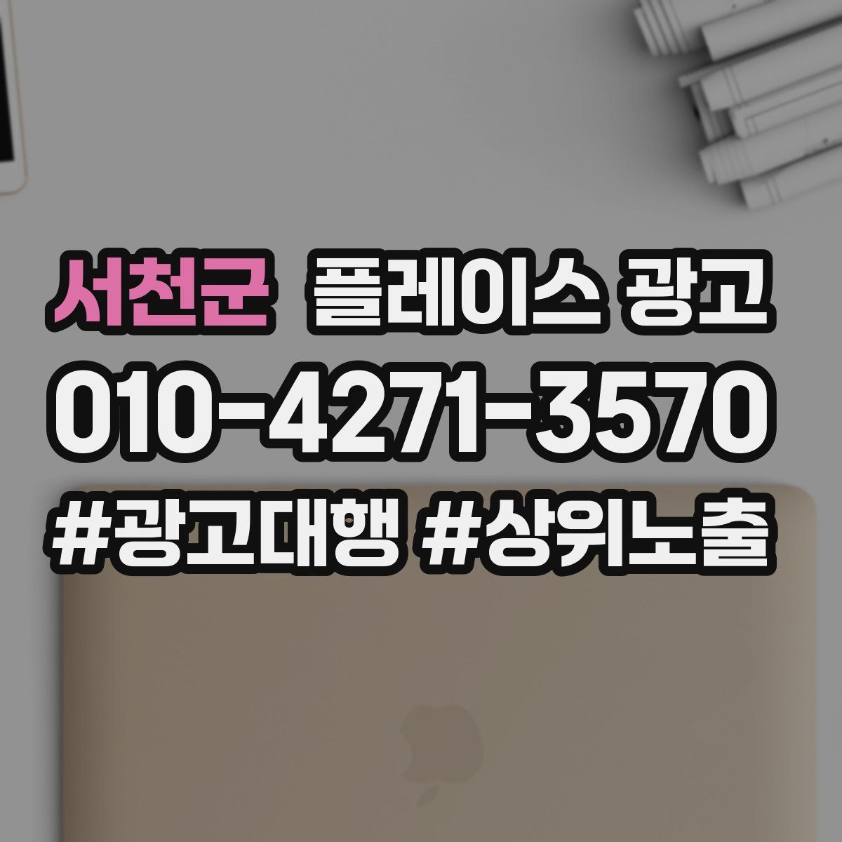 서천군 플레이스 광고