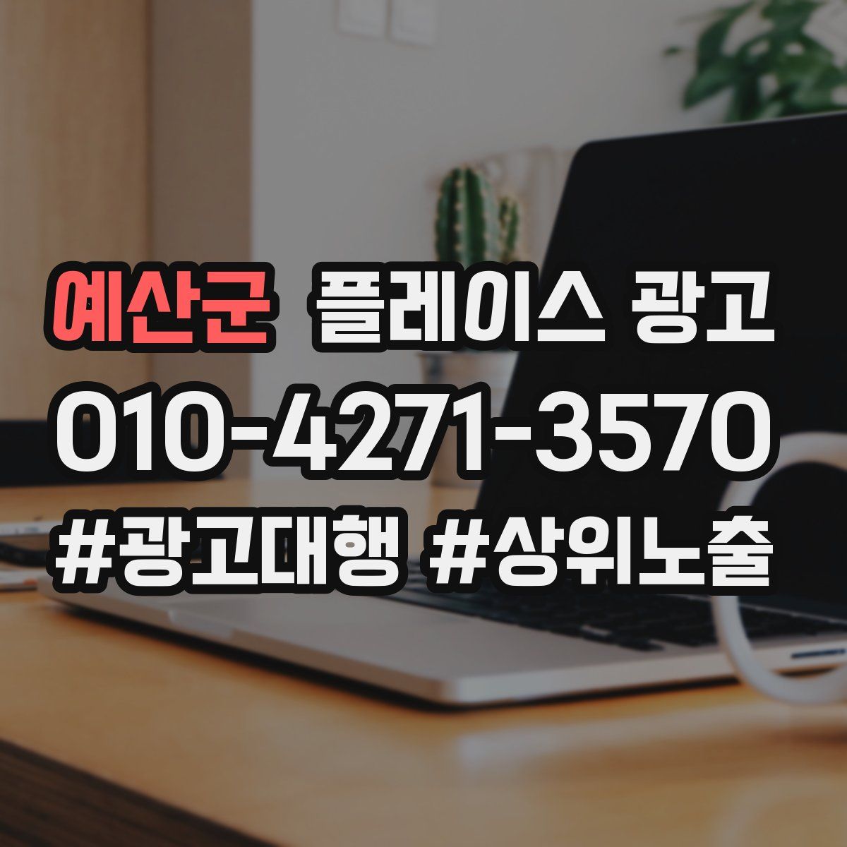 예산군 플레이스 광고