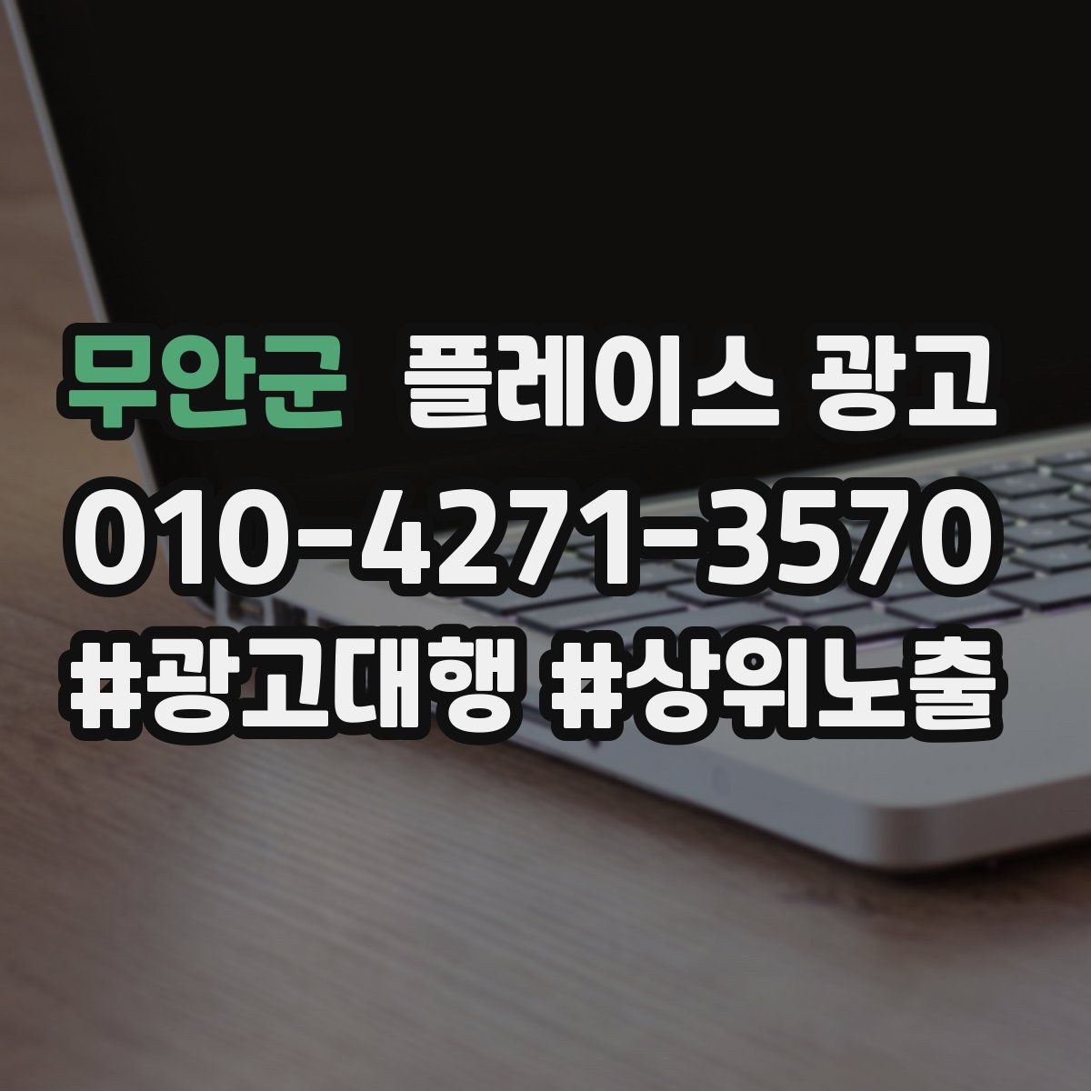 무안군 플레이스 광고