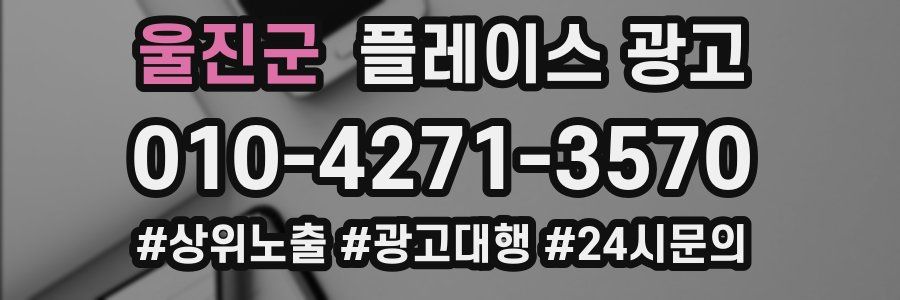 울진군 플레이스 광고