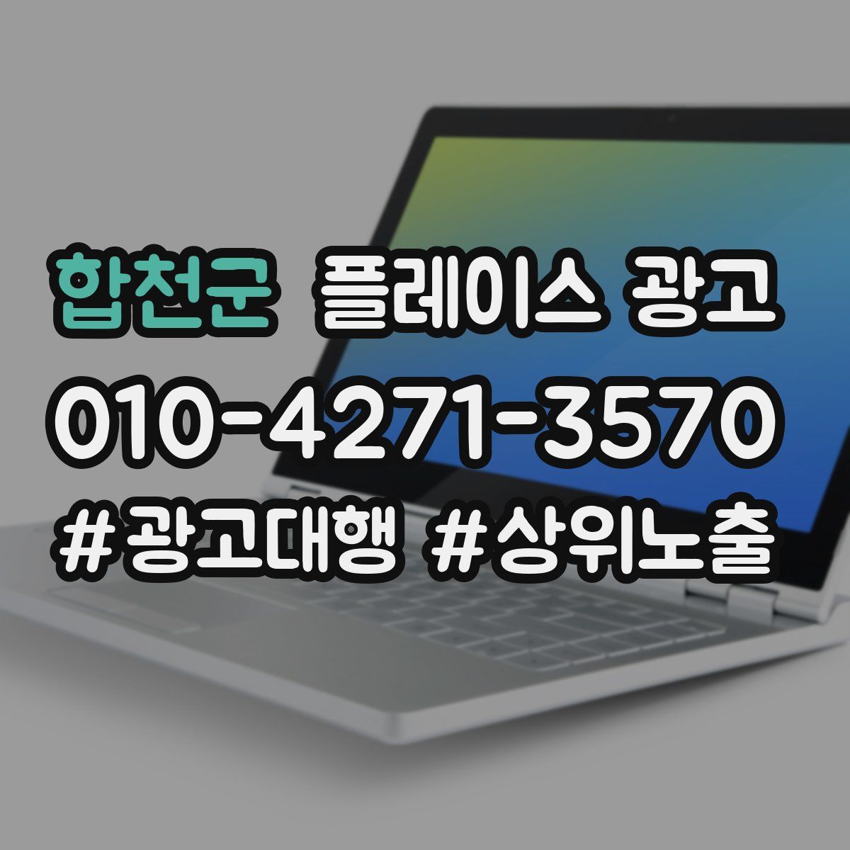 합천군 플레이스 광고