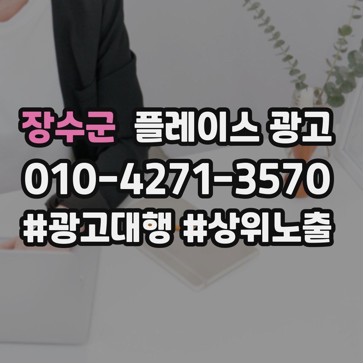 장수군 플레이스 광고