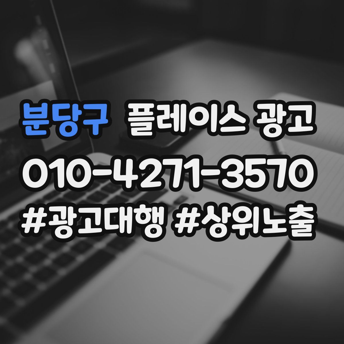 분당구 플레이스 광고