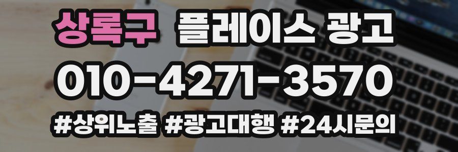 상록구 플레이스 광고