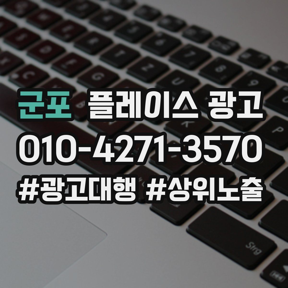 군포 플레이스 광고