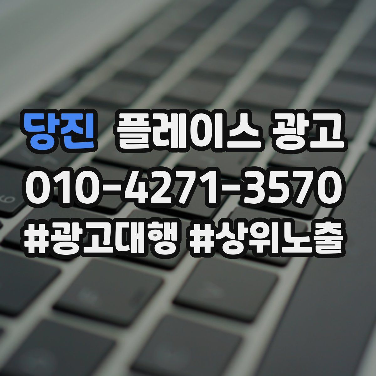 당진 플레이스 광고