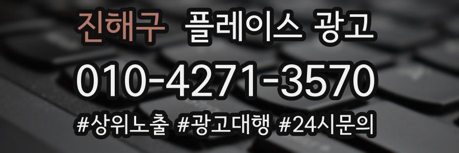 진해구 플레이스 광고