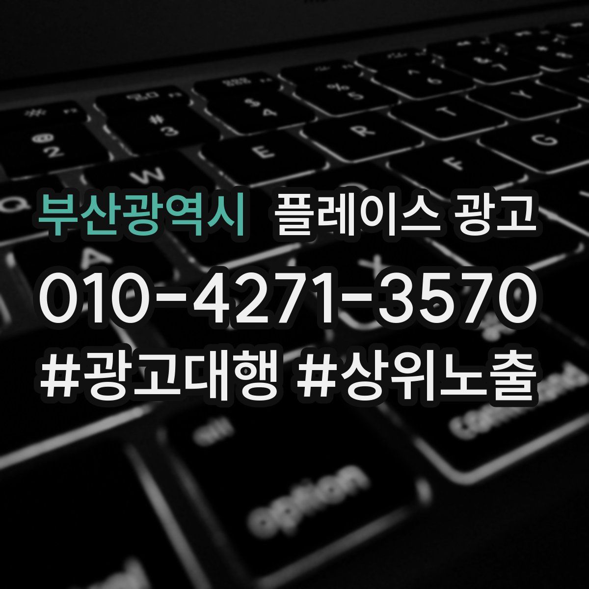 부산광역시 플레이스 광고