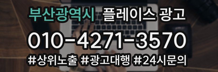 부산광역시 플레이스 광고