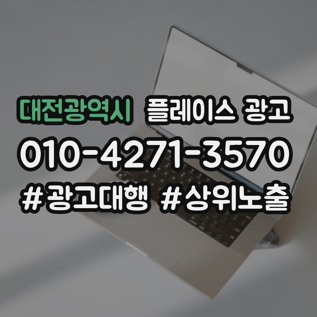 대전광역시 플레이스 광고