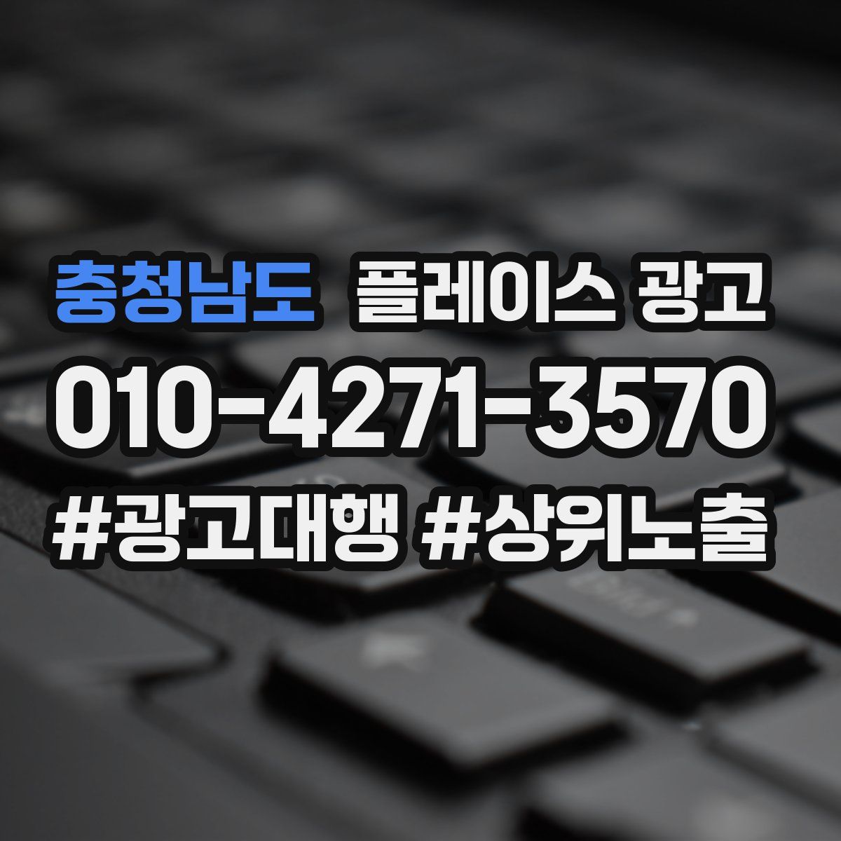 충청남도 플레이스 광고