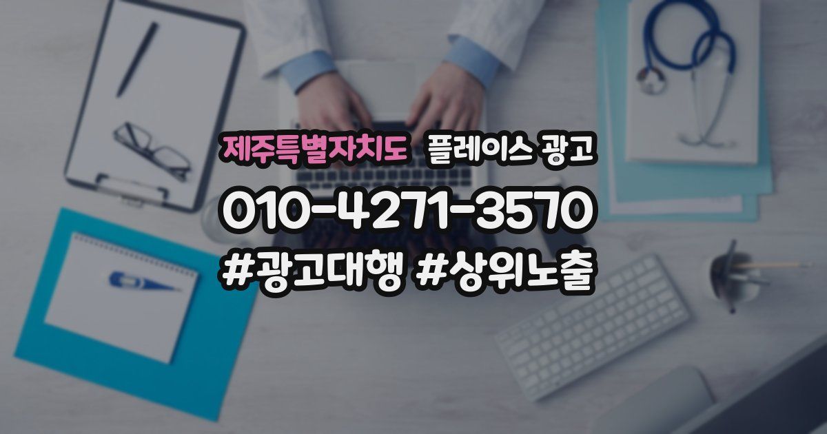 제주특별자치도 플레이스 광고