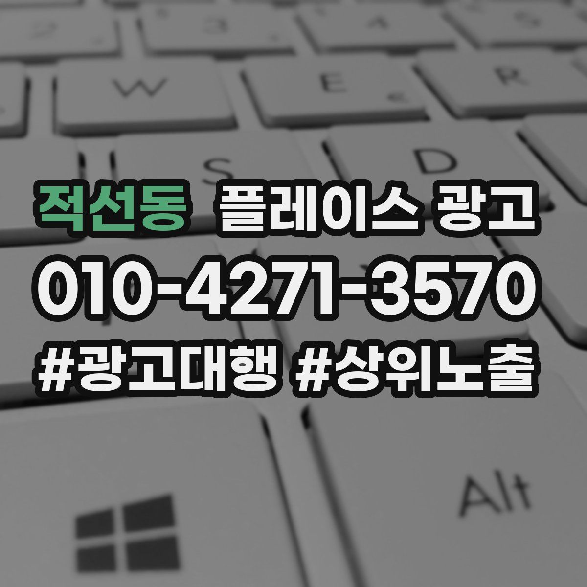 적선동 플레이스 광고